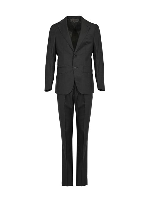 Abito Aida monopetto in lana Caruso | ASM1JM202F PE0B560240